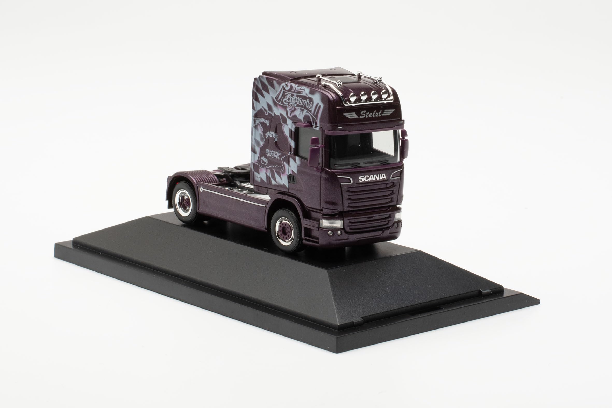 Herpa Truck Model Scania R '13 TL Tractor Stelzl Transporte